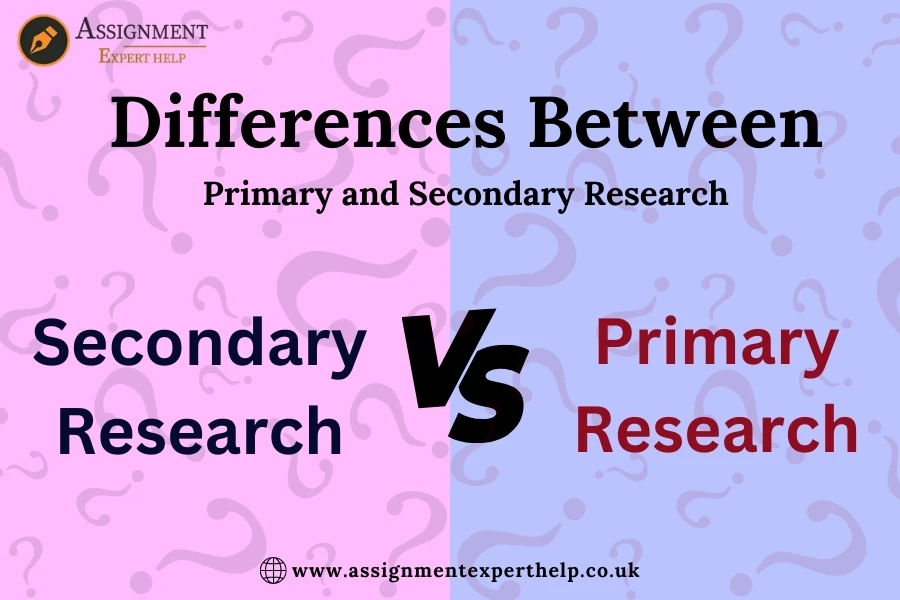 Key Differences Between Primary and Secondary Research | Assignment ...